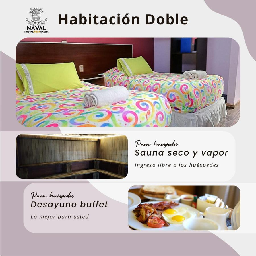 Hostal Naval Hotel La Paz Exterior photo